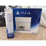 「售」SONY PS4 冰河白 二手 雙把手/遊戲片