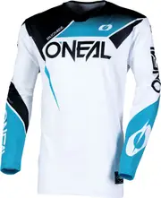 ONeal Hardwear Air Slam, jersey , color: White/Black/Turquoise , size: XL