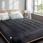 Bedra Mattress Protector Bamboo Charcoal Pillowtop Topper Underlay Cover Double