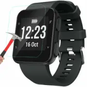 Clear 2pcs Tempered Glass Screen Protector Film Guard For Garmin Forerunner 35