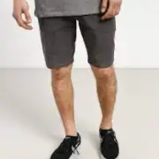 Volcom Shorts Men's Size 32" Black Frickin SNT Slub 20"NEW with Tags