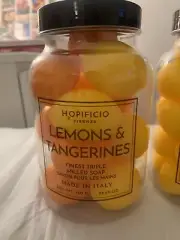 Hopificio Firenze Soap Italian Lemons & Tangerine Finest Triple Milled 26oz Gift