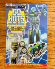 Rare VTG Tonka gobots Cy-kill Black Green Variant Action Figure New Old Stock