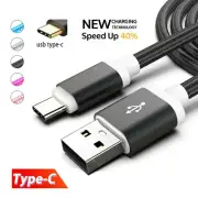 Type-C 3.1 USB-C Data Sync Braided Nylon Charging Cable Charger Cord
