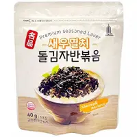 在飛比找PChome24h購物優惠-韓國 傳統海苔酥(蝦&鯷魚) 40公克/包x20包