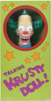 The Simpsons - Treehouse of Horror Evil Krusty Doll 1:1 Scale Prop Replica "New"
