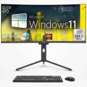 PC All IN One I5 10th Gen 34 " Win11 32gb 2tb Curved FHD Computer Work _