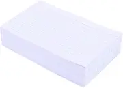 200pcs Blank Writable Notepaper Lined Note Cards for Students Versatile Index Cards for Studying Note-Taking and Planning School and Office Use