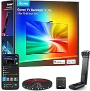 Govee Envisual Led 3 Lite TV Backway Led Strip Ambient Lighting Tv Color Sync Compatible with 75-85 inch TVs