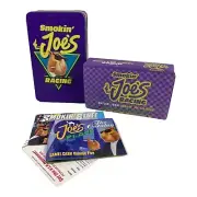 Vintage Smokin' Joe's Racing Tin Match Box Complete 50 Books Of Matches 1994
