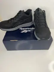 Reebok Work Fusion Flexweave Work, Black / Grey Size 8.5M RB4302