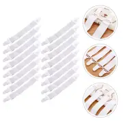 16 Pcs Bed Sheet Clip Quilt Buckle Clips Fitted Portable Charger Bedsheets Pads