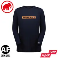 在飛比找松果購物優惠-MAMMUT 長毛象 男 QD Logo Print LS 