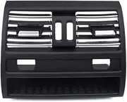 AC Air Conditioning Vent Outlet Rear AC Conditioning Air Vent Grille Outlet Replacement,for BMW,for 5 Series F10 F11 F18 520i 523i 525i 528i 530i 535i 2010-2017 64229172167(Model B with Chrome)