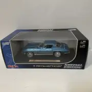 1/18 1965 Chevrolet Nassau Blue Stingray Corvette Special Edition
