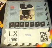 DAVO STAMP ALBUM PAGES For POLSKA 1989 NEW In Package High Quality TOUGH to Find