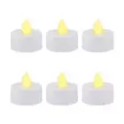 6 LED Flameless Tea Light Tealight Candle Wedding Decoration Battery Included AU