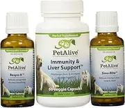 PetAlive Sinu-Rite, Respo-K and Immunity & Liver Support UltraPack
