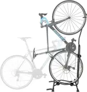 CyclingDeal Upright Bike Stand - Premium Quality Vertical Horizontal Adjustable