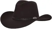[Outback Trading] Co. Shy Game Wool Western Outback Hat 1307