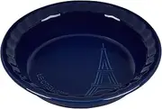 [Le Creuset] Eiffel Tower Collection Stoneware Pie Dish, 9", Indigo