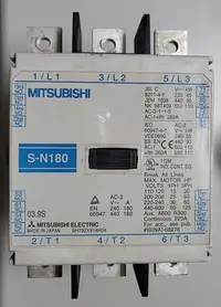 在飛比找Yahoo!奇摩拍賣優惠-日本 MITSUBISHI 三菱 S-N180 電磁接觸器