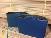 Blue Zirconia 8" x 29.5" 60 Grit Floor Sanding Belts - Hummel Lagler (Box of 10)