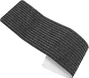 Vaguelly Skid Stair Tread Carpet Self Adhesive Non Slip Floor Runner Mats for Safety Grey and Striped Design Easy Installation for Indoor Stairs