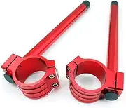 Motorcycle Racing Pair 7/8" Handlebars Clip Ons 50mm Fit CBR929RR CBR954RR 2000-2003 CBR 900 RR CBR900RR SC44 2000-2001