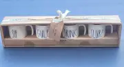 Rae Dunn Espresso Mug Set, Espresso Set, Shot Glasses, Mini Coffee Cups