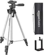 Amazon Basics 50" Aluminum Universal Smartphone Tripod