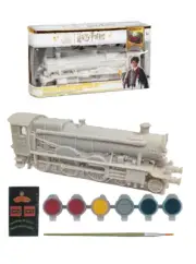 Harry Potter Hogwarts Express Steam Train Model Paint Your Own Kit Wizard Set