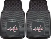 Fanmats 10563 NHL Washington Capitals Front Row Vinyl Heavy Duty Car Mat - 2 Piece