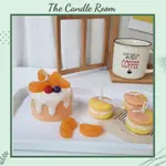 THE CANDLE ROOM 7CM 奶油香薰蠟燭橙色填充奶油 - 蠟燭房