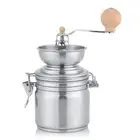 Stainless Steel Manual Coffee Grinder Spice Nuts Grinding Mill Hand Tool Sliver/