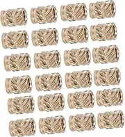 JECOMPRIS Heat Set Inserts 100pcs M2*4 * 3 Copper Embedment Nuts Heat Resistant Threaded Inserts