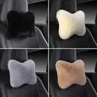 Universal Neck Rest Pillow Plush Plush Cushion Lumbar Pillow for Car Seat
