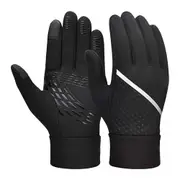 Winter Thermal Warm Gloves with Touch Screen Fingers Windproof Water Resistant