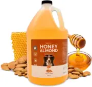Honey & Almond Dog Shampoo 1Gal, Herbal Blend, Natural
