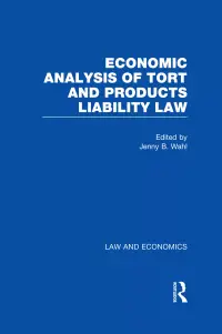 在飛比找博客來優惠-Economic Analysis of Tort and 