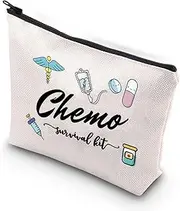 [WCGXKO] Chemo Care Package for Women Chemo Survival Kit Chemotherapy Treatment Zipper Pouch Bag, survival kit Chemo, Shoulder Strap