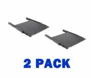 1U Rackmount 19" Adjustable 4 Post Sliding SHELF Gruber 34-105800 (100 lb Load)