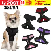 Pet Dog Cat Puppy Soft Leash Breathe Adjustable Harness Braces VEST Mesh Clothes