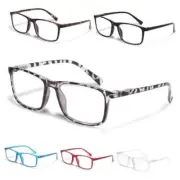 6 Pack Reading Glasses for Men Blue Light Blocking Glasses Mix-1 4.0 Diopters