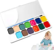 Watercolor Paint - Drawing Art Watercolor Paint Palette Set Bulk - Classroom Drawing Art, Safe Bulk Kids Paint for Easter, Birthday, Children's Day