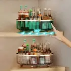 No-installation Storage Rack Easy-access Solution 360-degree Rotating Spice