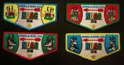 OA WIPALA WIKI LODGE 432 BSA GRAND CANYON NOAC 2018 4-FLAP SET KACHINA ANTELOPE