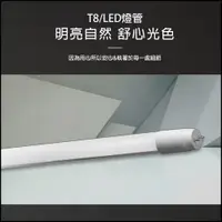 在飛比找蝦皮購物優惠-全成照明 LED T8 4呎超廣角燈管- 免換燈具直接取代T