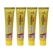 Hari Darshan Tube Premium Chandan Tika Beautiful Fragrance (Pack of 4, 40g Each)