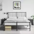Bedside Cabinet Side End Sofa Table Nightstand Telephone Stand Steel vidaXL